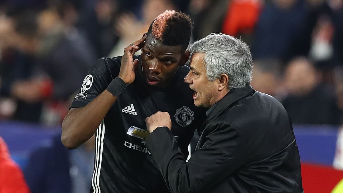 Pogba ja Mourinho