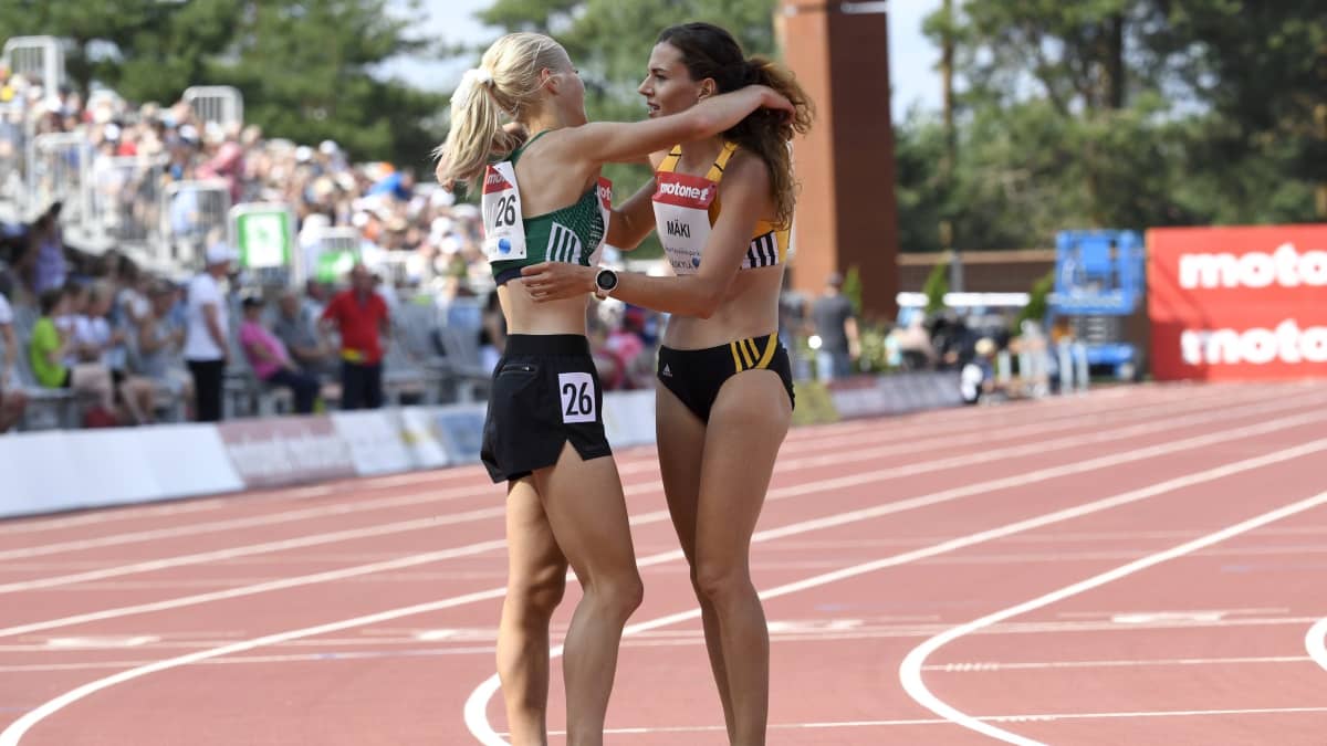 Suomen kesän kuumuus näännytti naisten 5000 metrin juoksijat: 