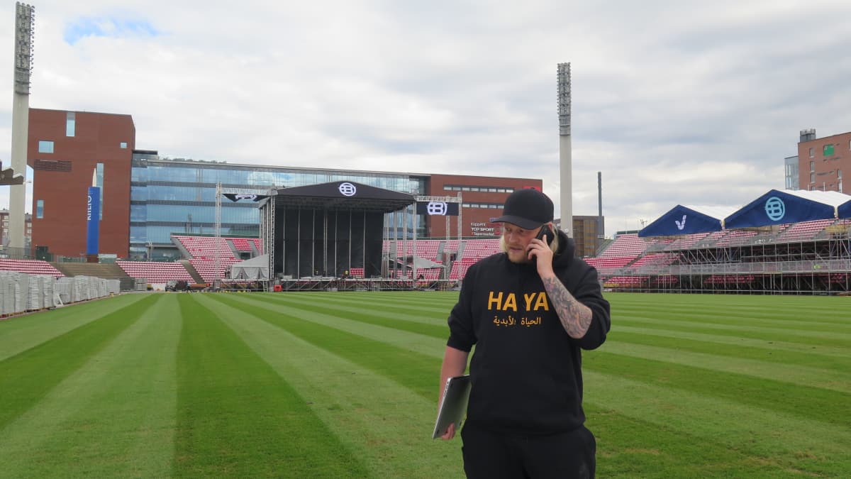 Kalle Kallonen Blockfest Ratina Stadion
