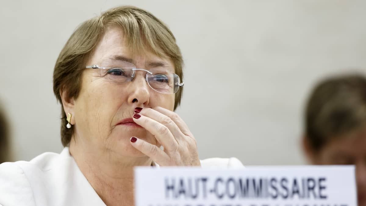 YK:n ihmisoikeusasioiden korkea edustaja Mihelle Bachelet