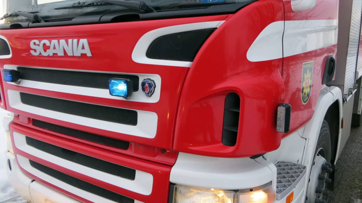 Pelastuslaitoksen auto
