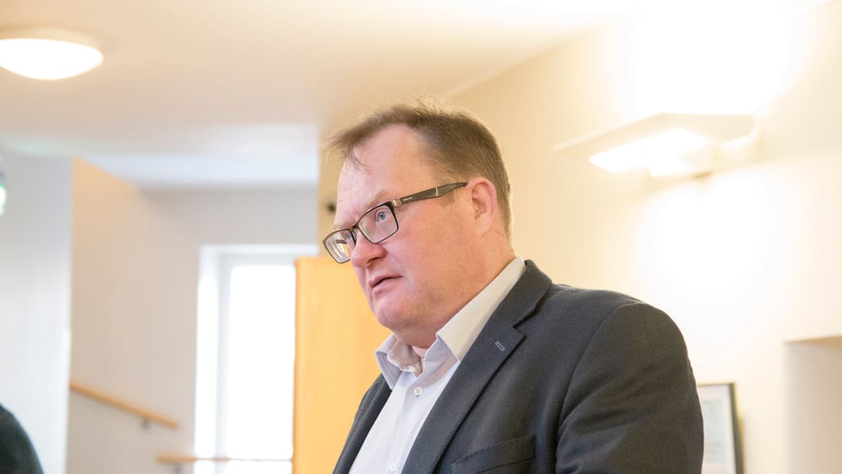 Kittilä-oikeudenkäynnin puolustuksen asianajaja Olli Siponen Lapin käräjäoikeudessa 11. lokakuuta.