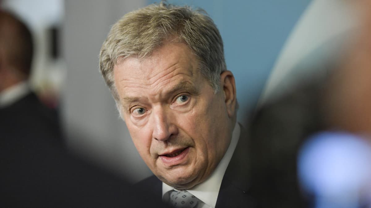 Tasavallan presidentti Sauli Niinistö