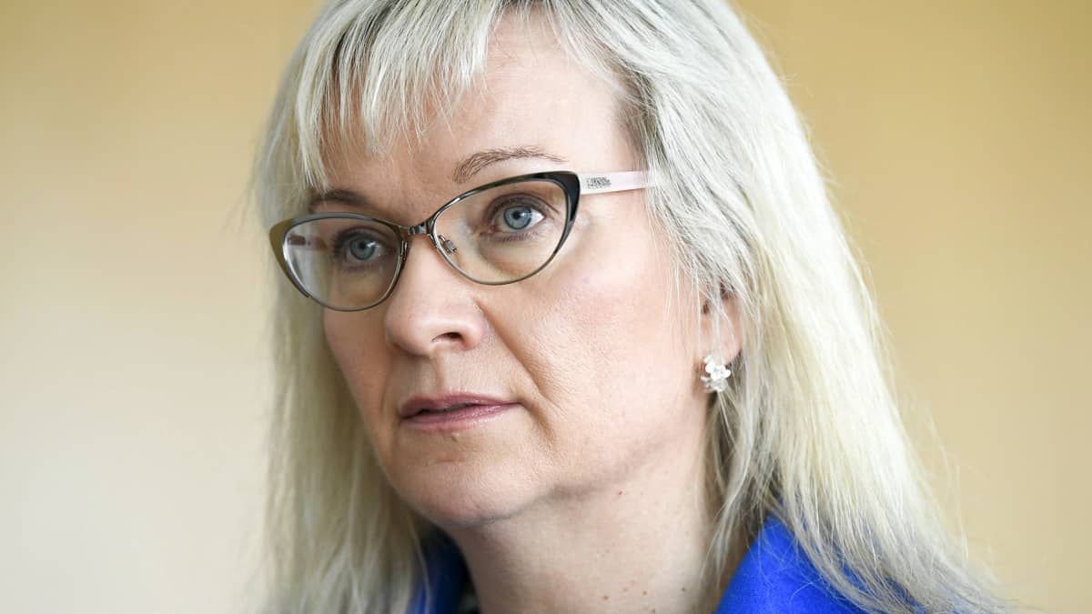Julkisten ja hyvinvointialojen liiton JHL:n puheenjohtaja Päivi Niemi-Laine.