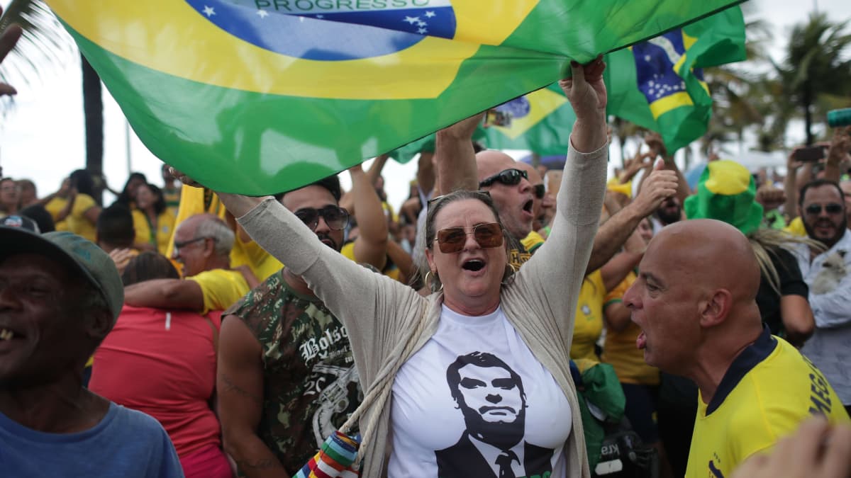 Jair Bolsonaron kannattaja