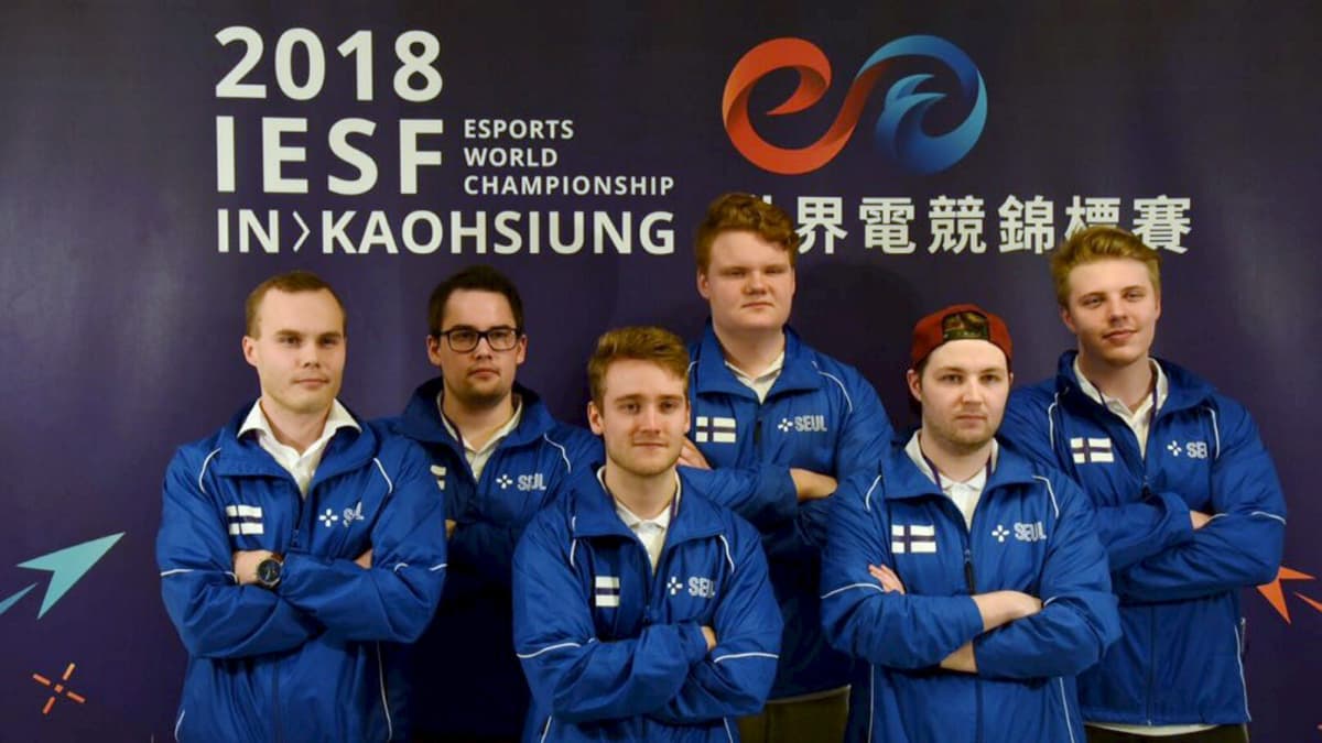 Suomen joukkue Taiwanissa.