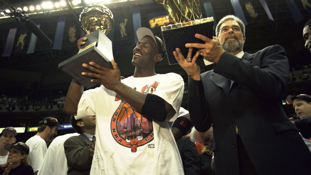 Michael Jordan Phil Jackson