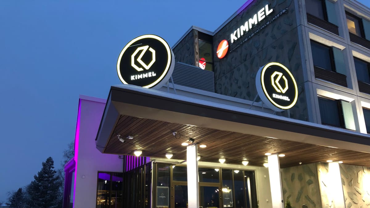 Hotelli-ravintola Kimmel Joensuussa ulkoapäin. 