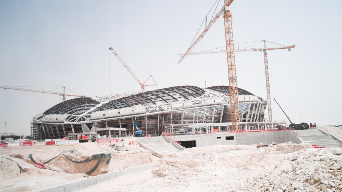 Qatar rakennustyöt