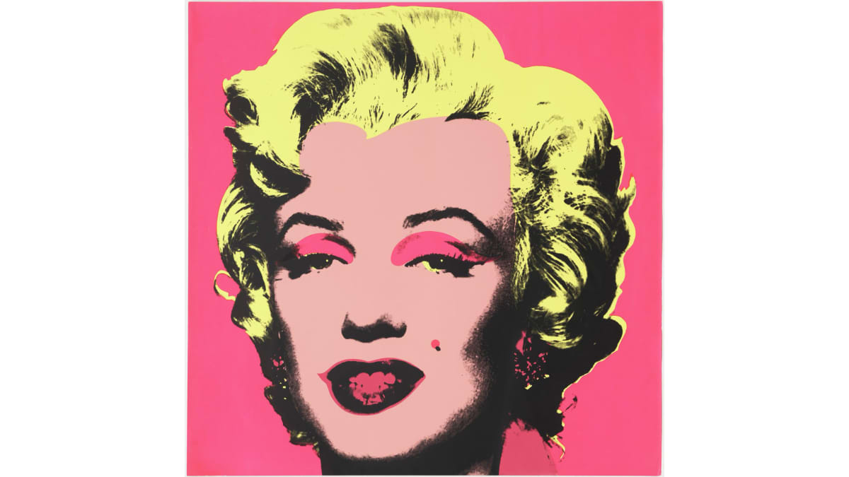 Andy Warholin Marilyn Monroeta esittävä juliste