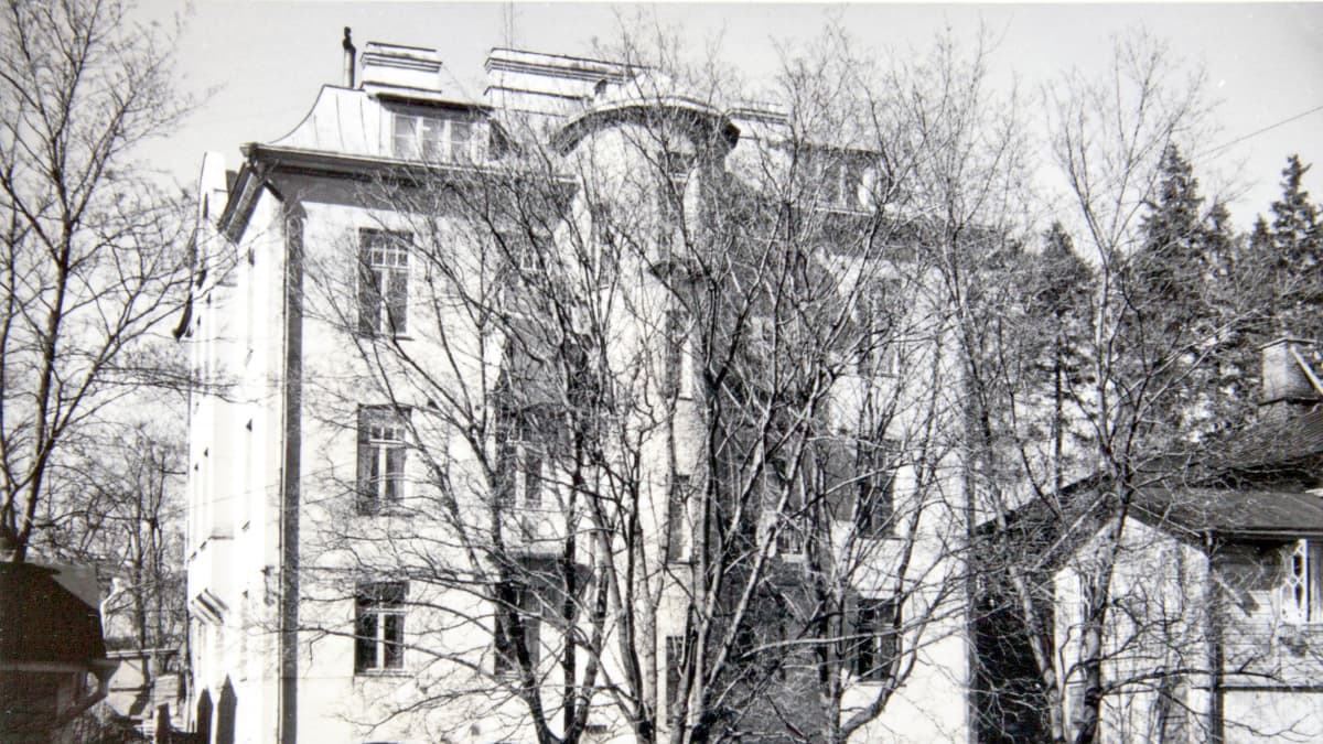 Jugendtalo Vartiovuorenkadulla vuonna 1958