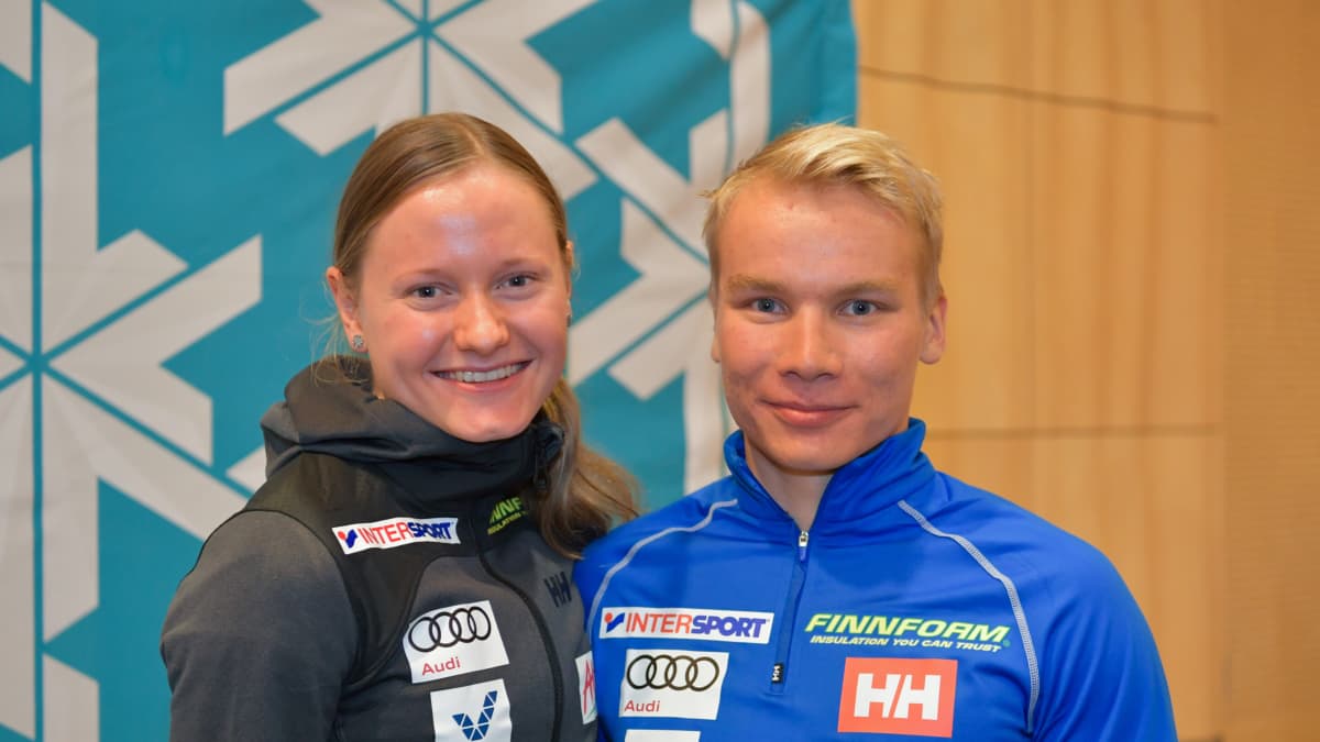 Johanna Matintalo ja Lauri Vuorinen.