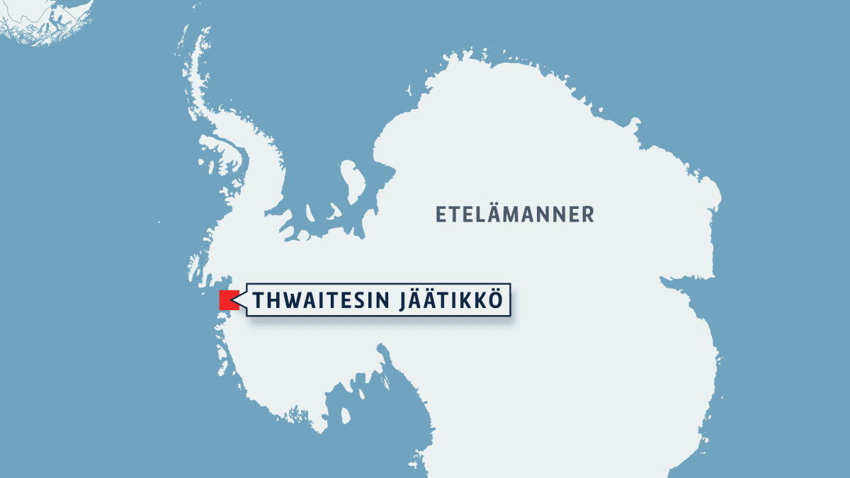 Etelämantereen alta löytyi valtava sulamisluola | Yle Uutiset