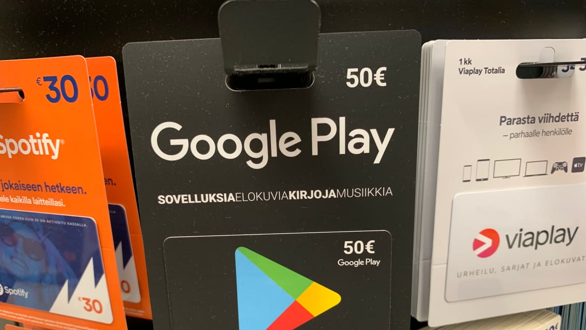 50 euron arvoinen play-lahjakortti