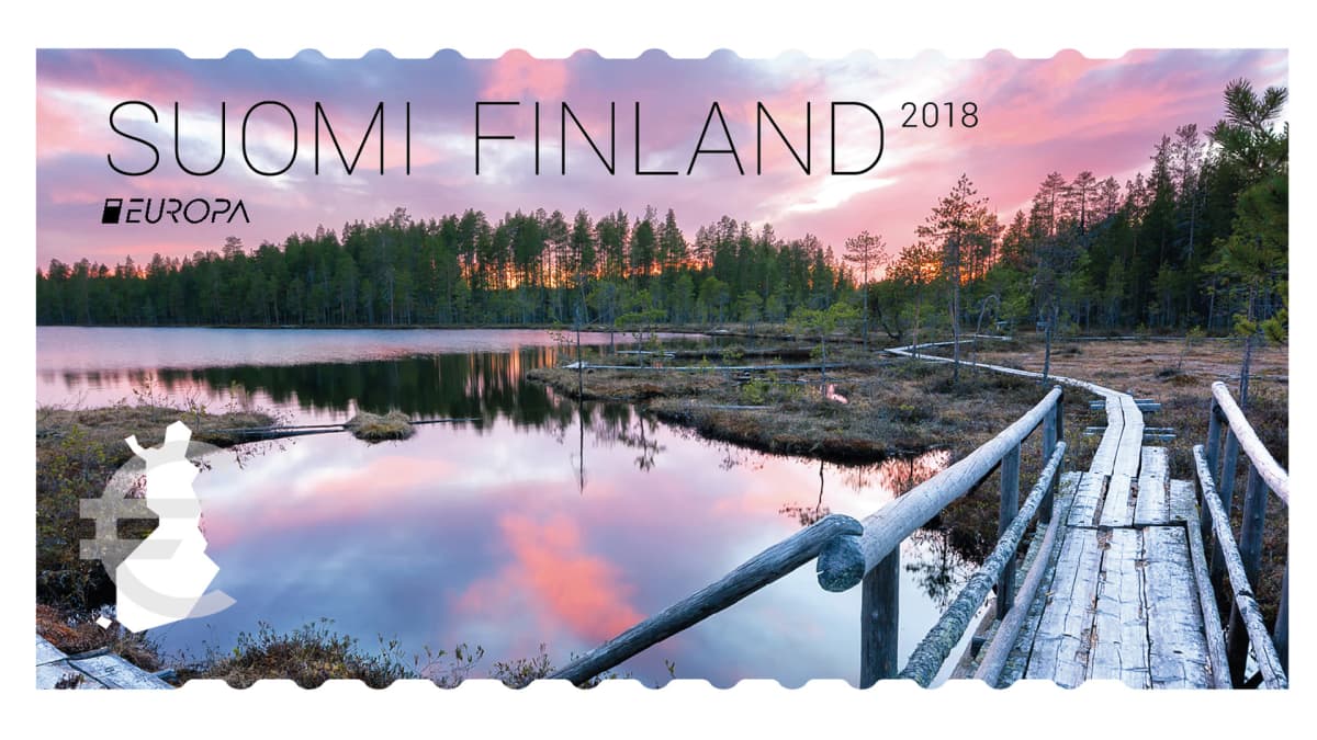 Suomen kaunein postimerkki 2018. 