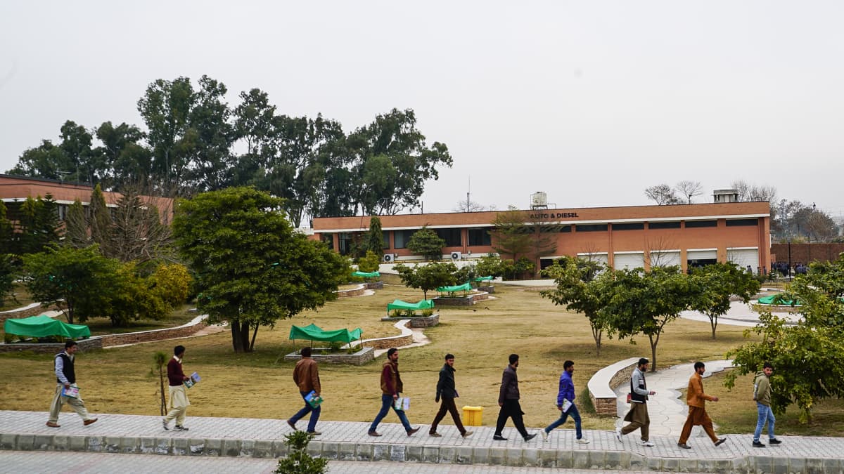 NUtech ammattikoulu Campus Pakistan.