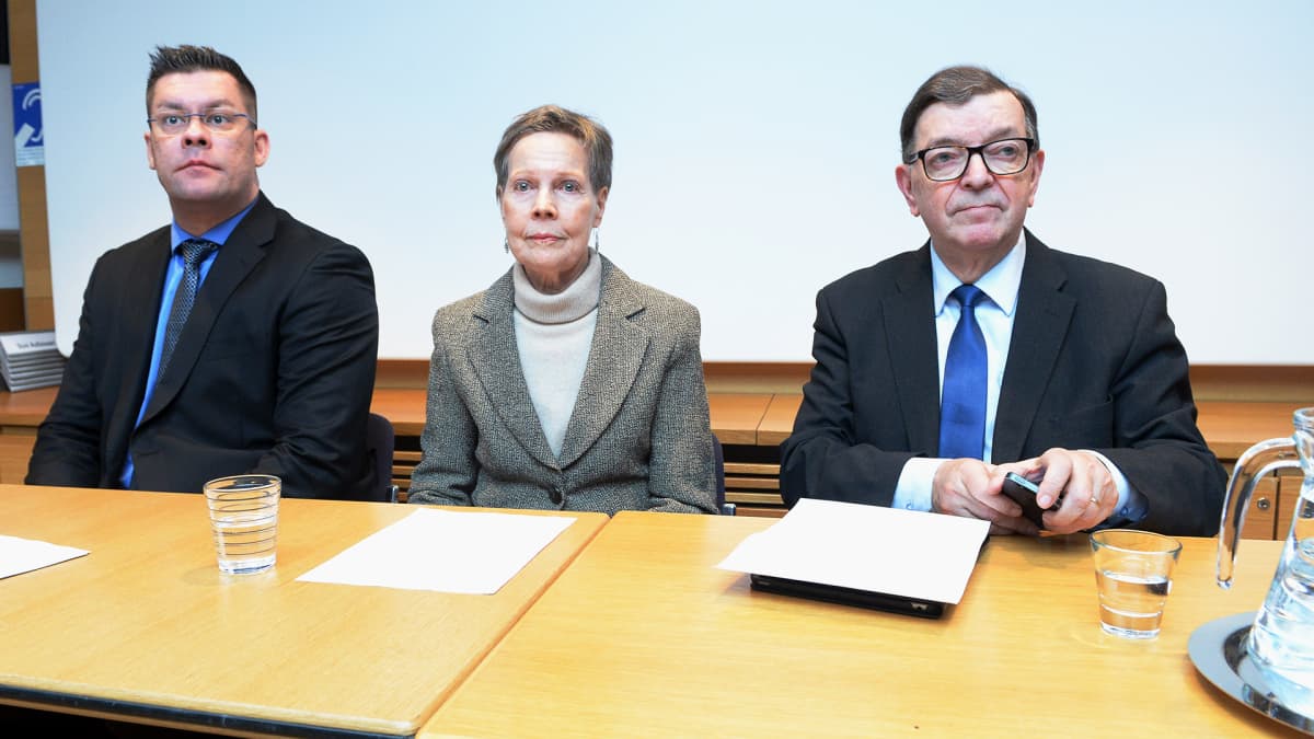Tähtiliikkeen Paavo Väyrynen kertoi Ilja Janitskinin ja Pirkko Turpeinen-Saaren olevan liikkeen ehdokkaat eduskunta- ja eurovaaleissa.