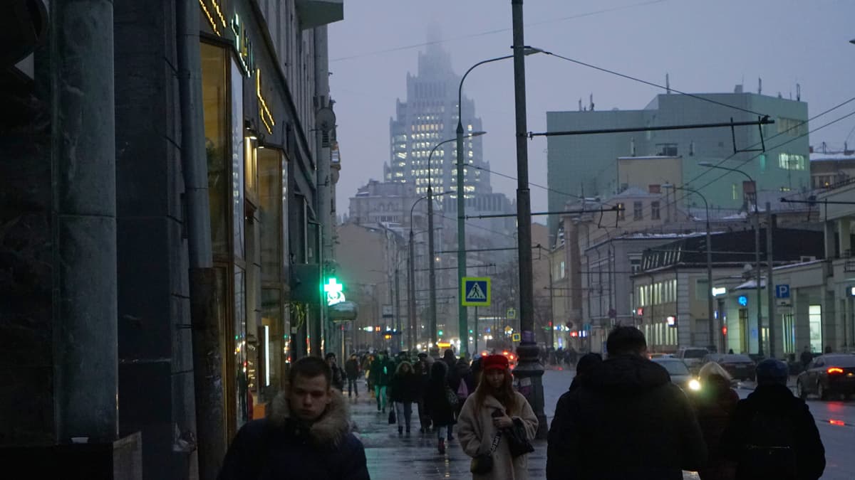 Dolgorukovskaya katu Moskovassa.