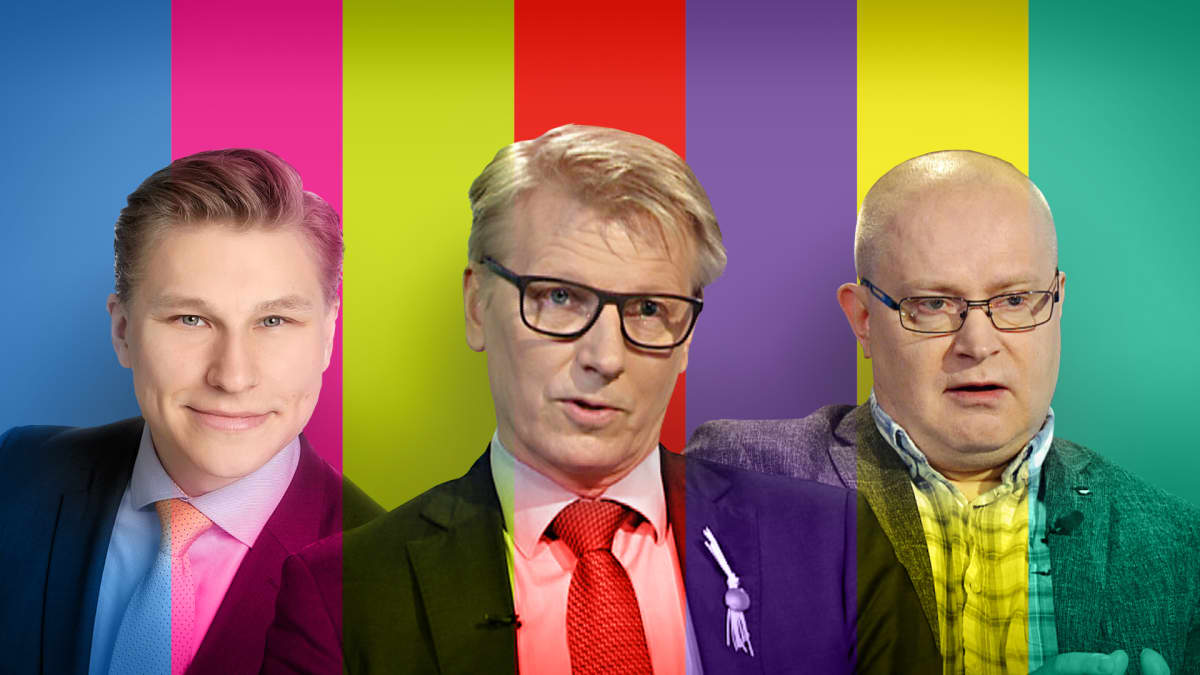 Antti Häkkänen, Kimmo Tiilikainen ja Jari Lindström