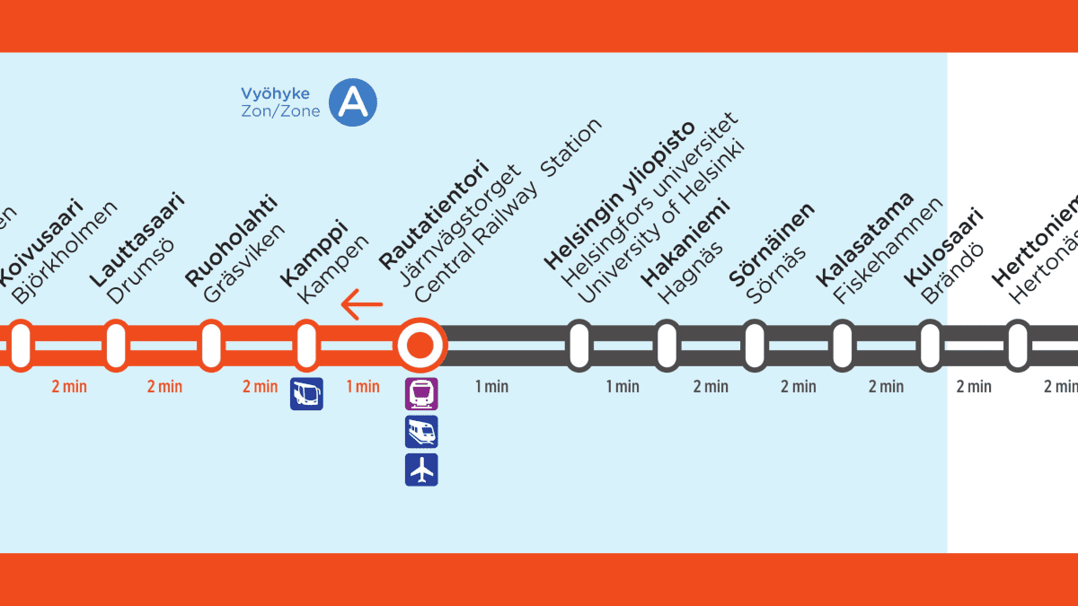 Metro kulkee normaalia tiheämmällä vuorovälillä Matinkylään | Yle Uutiset