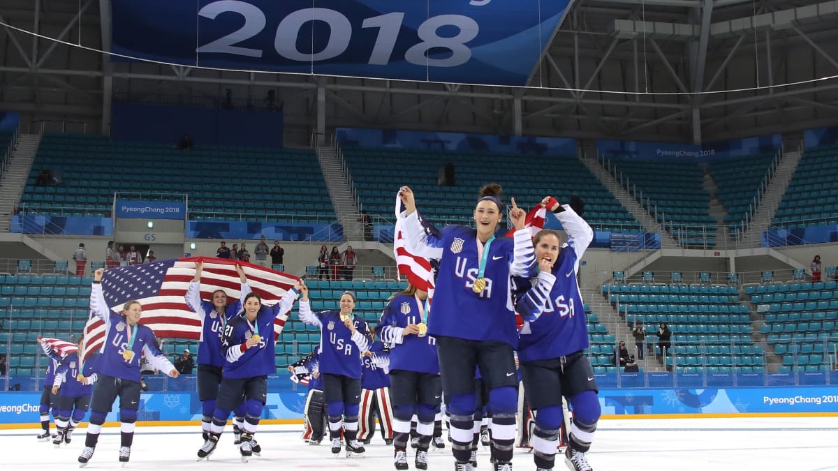 Yhdysvallat, naisten jääkiekko, Korean olympialaiset 2018
