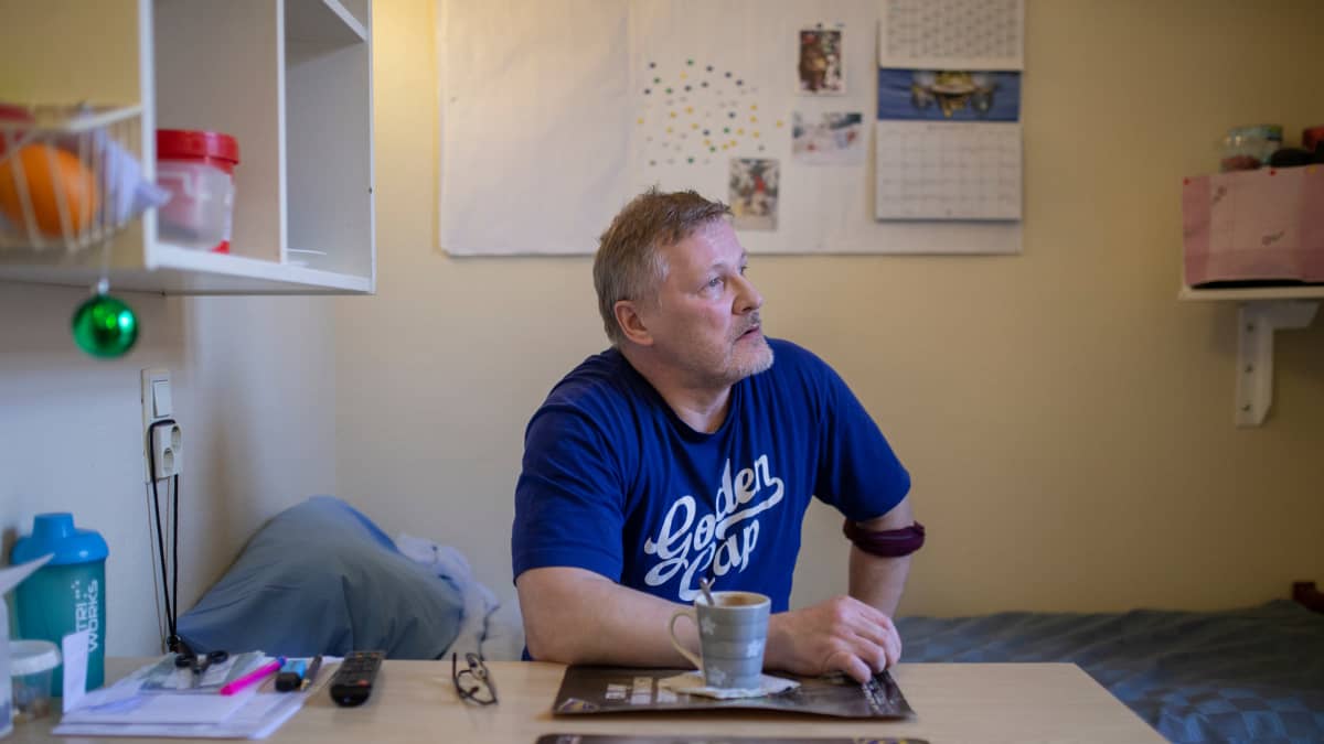 Timo Timonen pitää sellinsä oloja suhteellisen mukavina. 