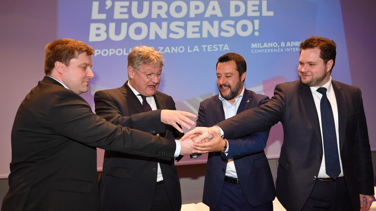 Salvinin yhteistyökokous Milanossa