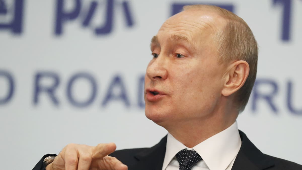 Venäjän presidentti Vladimir Putin kommentoi Ukraina-asiaa Pekingissä Uusi silkkitie -kokouksen päätöspäivänä lauantaina.