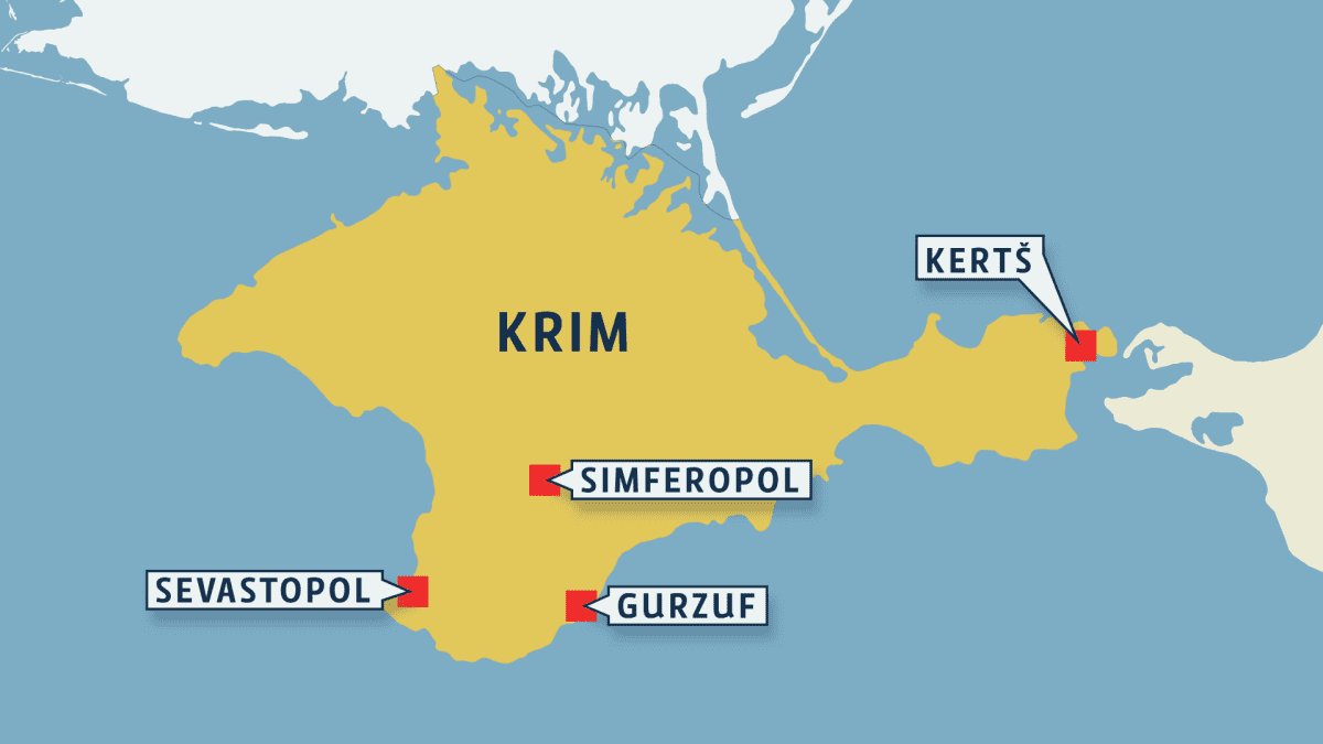 Yle Krimillä: Niemimaan arki on asettunut kuoppaisiin uriinsa viisi vuotta  valtauksen jälkeen | Yle Uutiset