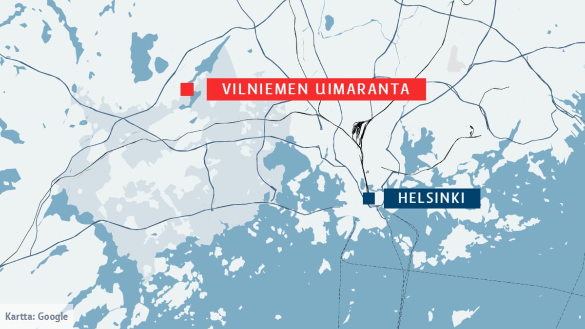 Yhdeksänvuotias poika oli hukkua, kun pohjassa ollut uistin juuttui  kämmeneen | Yle Uutiset