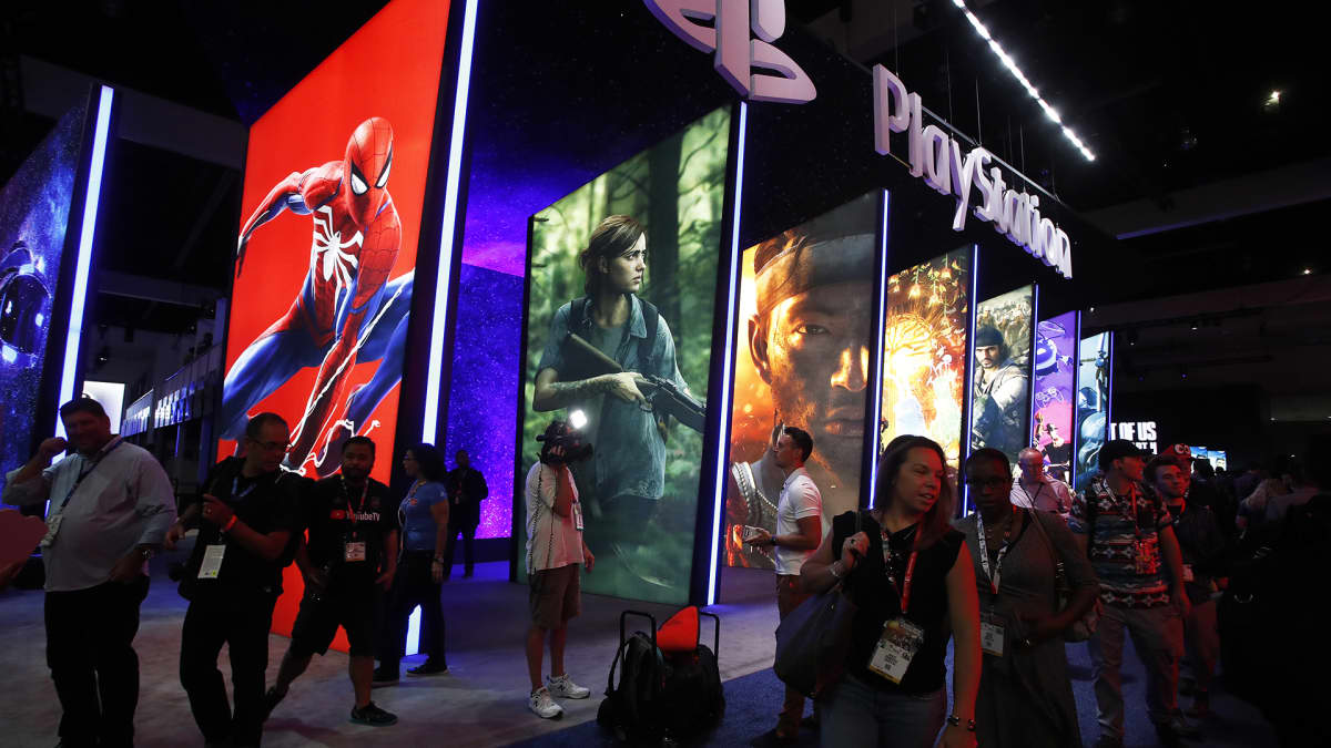 Sonyn Playstation -osasto vuoden 2018 E3-messuilla