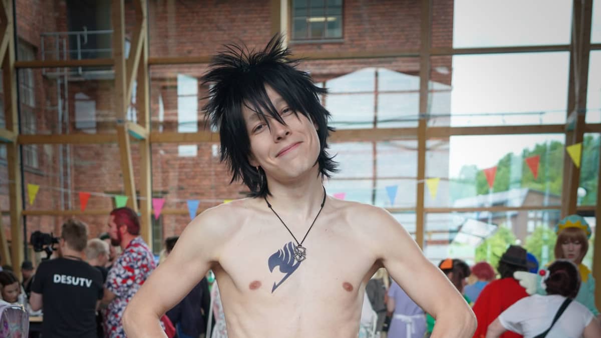 Ossi Lehtinen, Gray Fullbuster, Fairy Tail, Desucon, cosplay