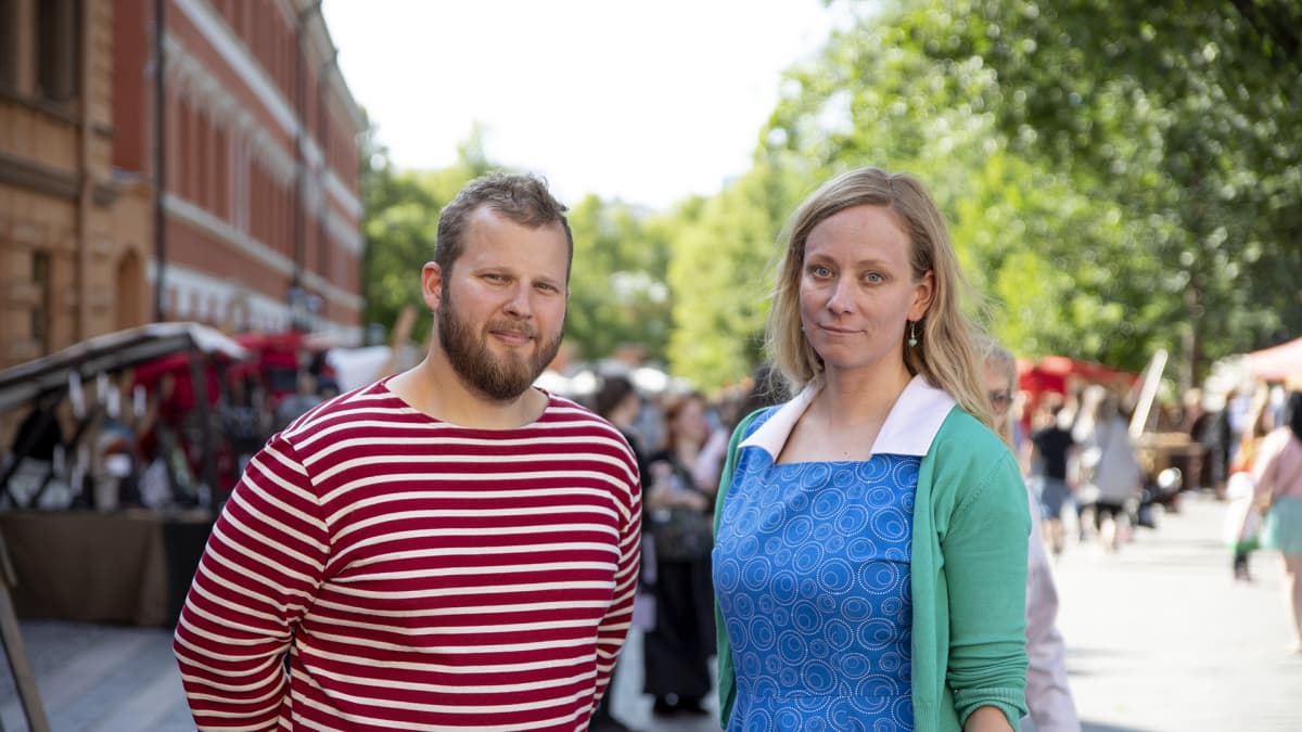Reima Välimäki ja Jenni Kuuliala