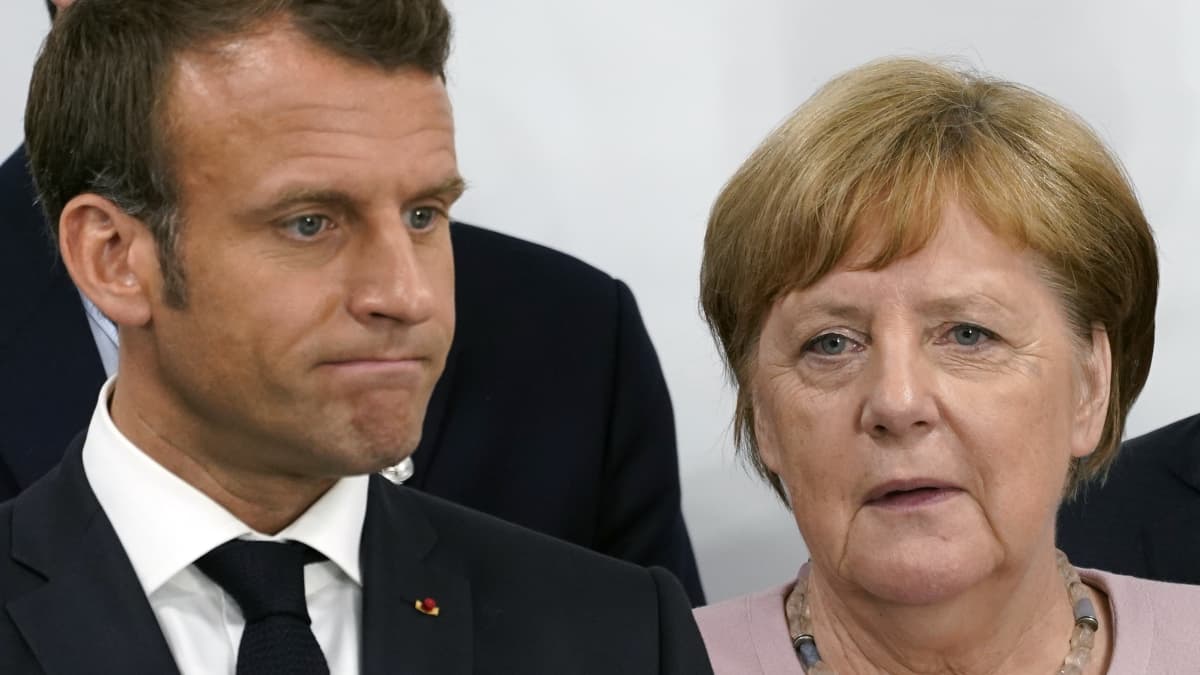 Emmanuel Macron ja Angela Merkel