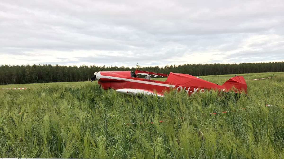 lento-onnettomuus lentoturma pienkone lentokone kajaani vuolijoki kainuu