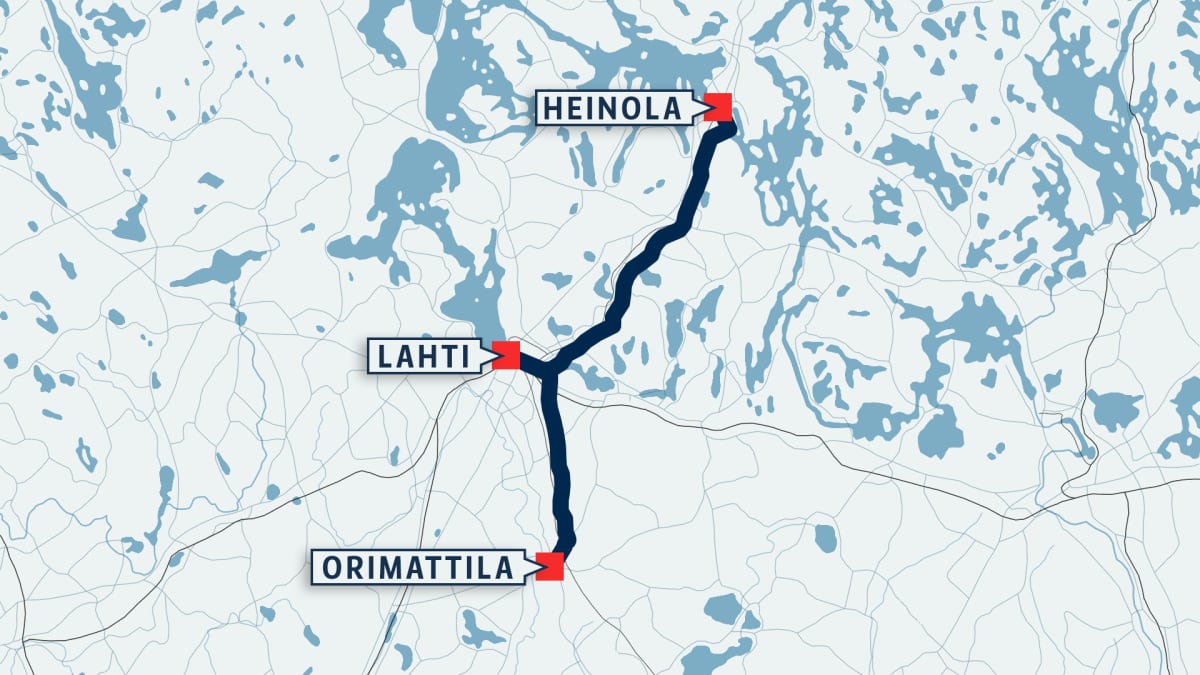 Duojunaliikenne olisi Heinolalle tervetullut – Orimattilan on puntaroitava  paukkujen jakamista | Yle Uutiset