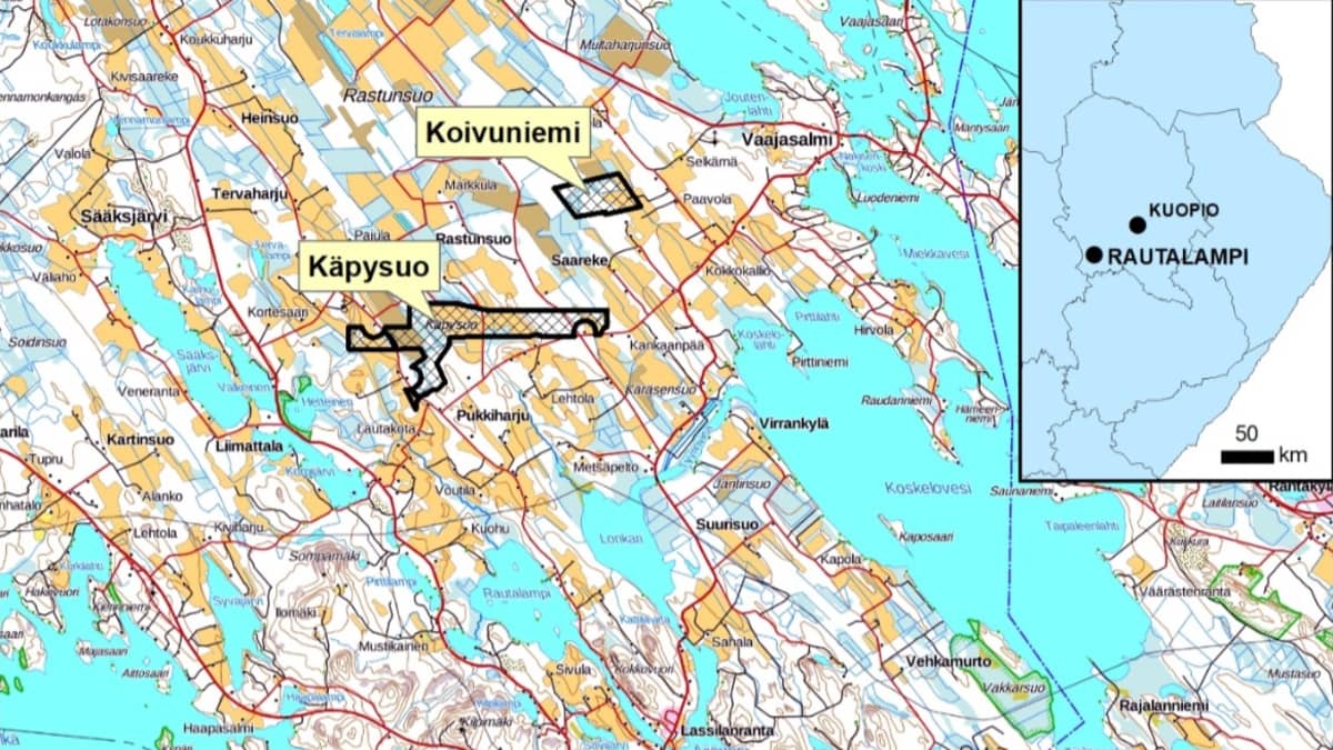 Geologian tutkimuskeskus kiinnostui Rautalammilta löytyneestä grafiitista |  Yle Uutiset