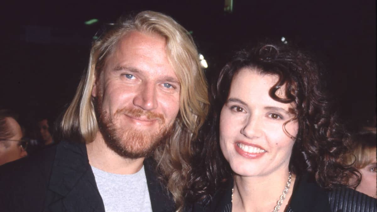 Renny Harlin ja Geena Davis kuvattuna vuonna 1995. 