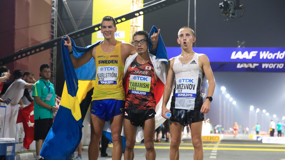 Perseus Karlström, Toshikazu Yamanishi ja Vasili Mizinov