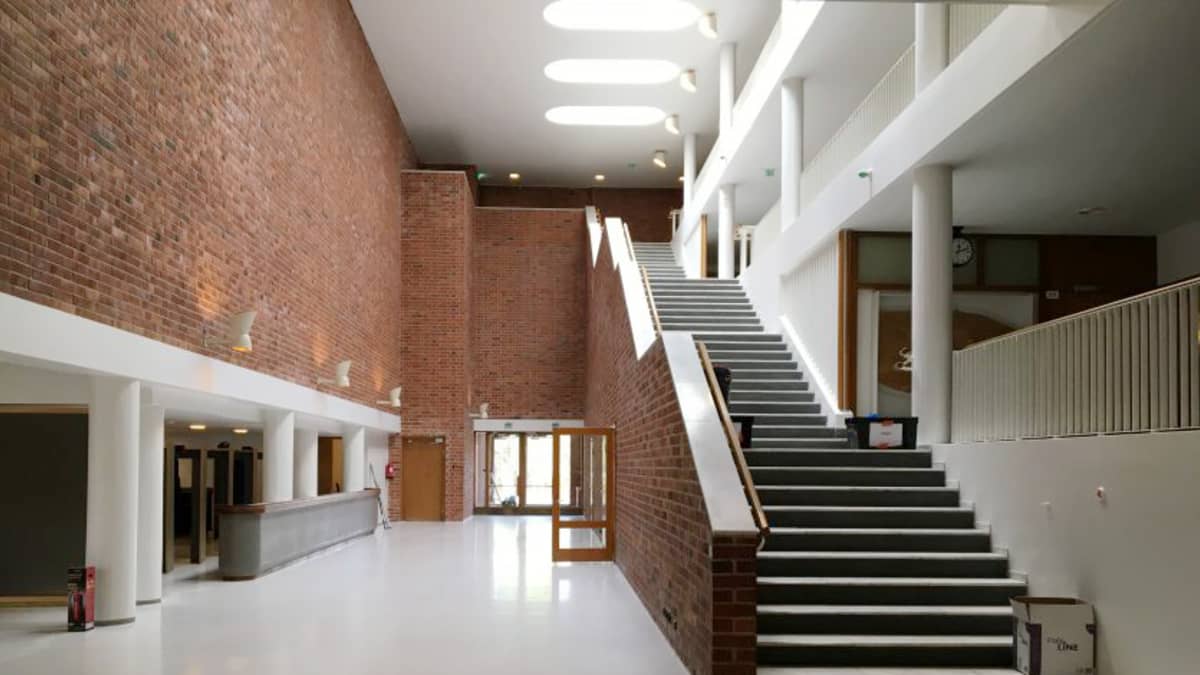 läpikulkuhalli, Jyväskylän yliopisto, Arkkitehtuurin Finlandia