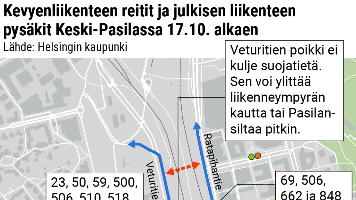 Pasilansillan joukkoliikenneterminaali aukeaa torstaina: näin liikut siellä  sujuvasti | Yle Uutiset