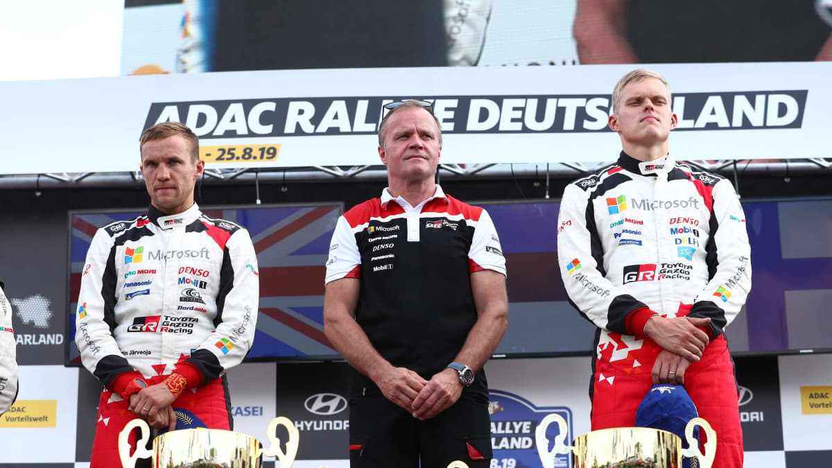 Ott Tänak Tommi Mäkinen 2019 Saksa.