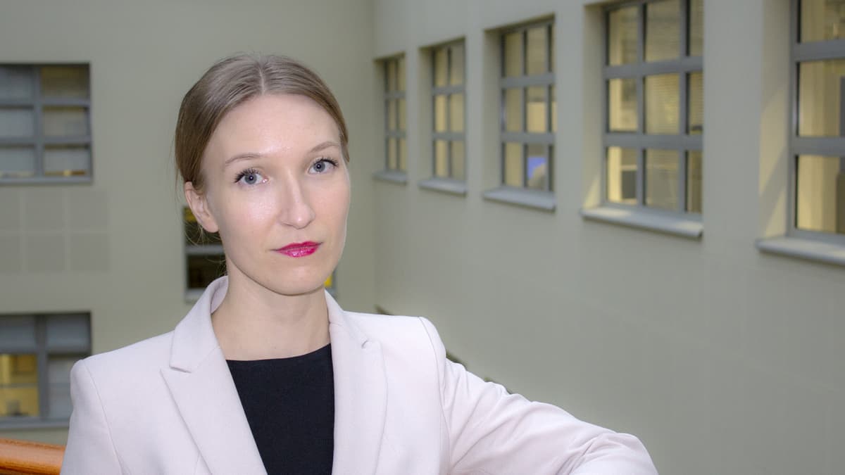 Verohallinnon ylitarkastaja Noora Kontro.