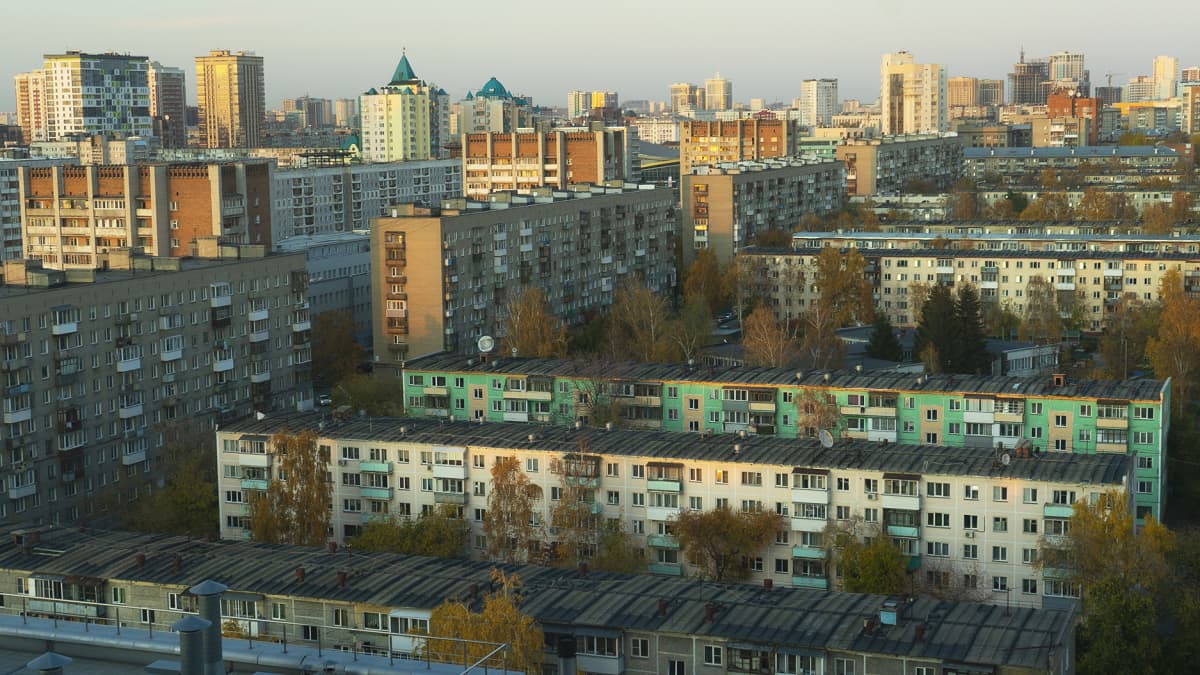 Puolentoista miljoonan asukkaan Novosibirsk on Venäjän kolmanneksi suurin kaupunki.