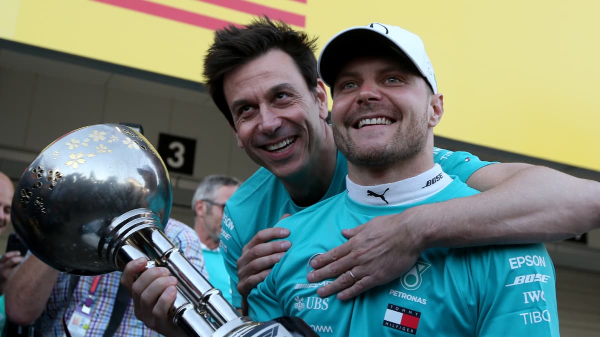 Toto Wolff, Valtteri Bottas