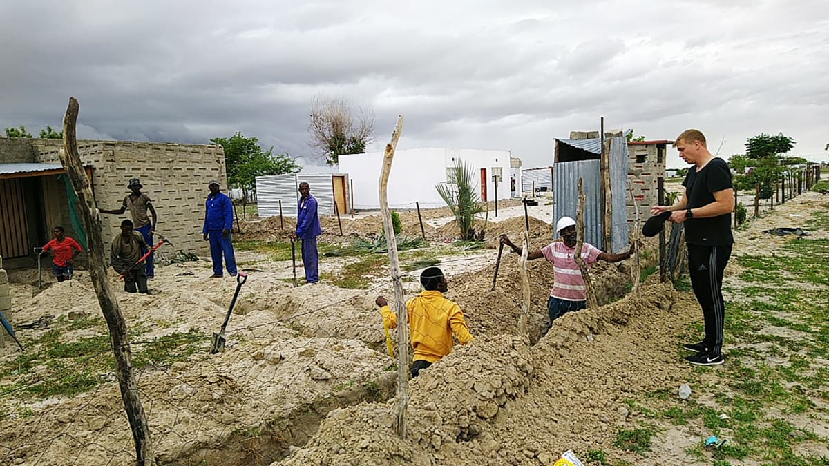 Namibia sähköistys Fusion Grid tutkimushanke.