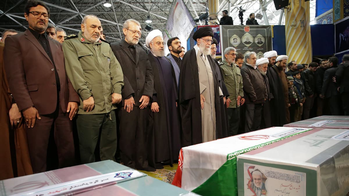 Iranissa kenraali Suleimanin hautajaiset .
