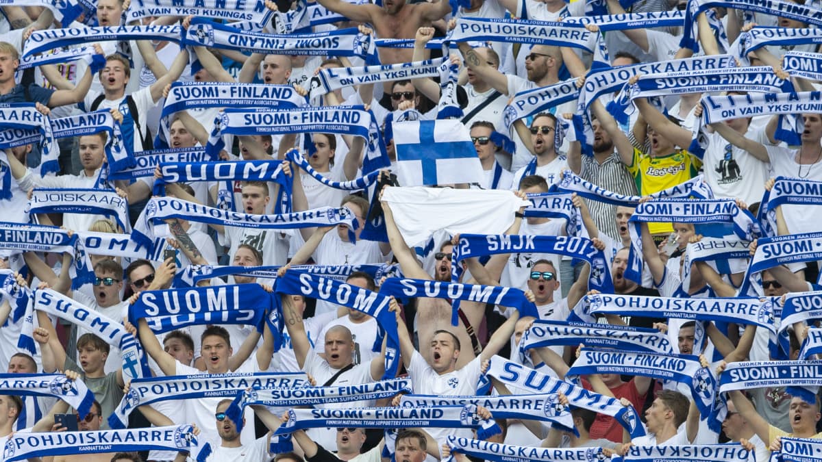 Suomen fanit juhlivat viime kesänä Bosnia-Hertsegovinaa vastaan Tampereella. Miten käy ensi kesänä?