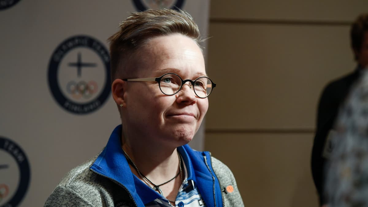 Olympiakomitean kisatiimin päällikkö Leena Paavolainen kuvattuna vuonna 2018.