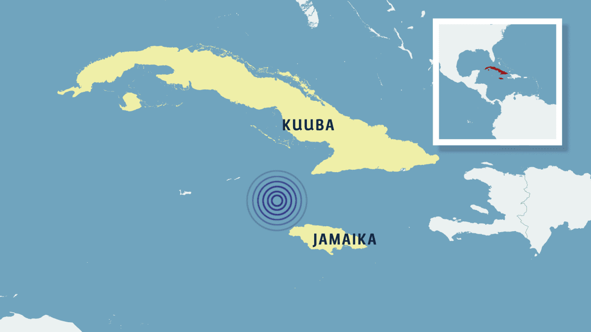 Voimakas maanjäristys Karibianmerellä – tsunamivaroitus annettiin kuuteen  maahan, peruttiin aiheettomana